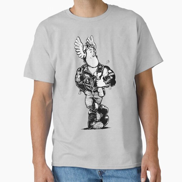 Item preview, Ogri Bottle Cap Flick Classic Comic Biker designed and sold by Chilled Peak.