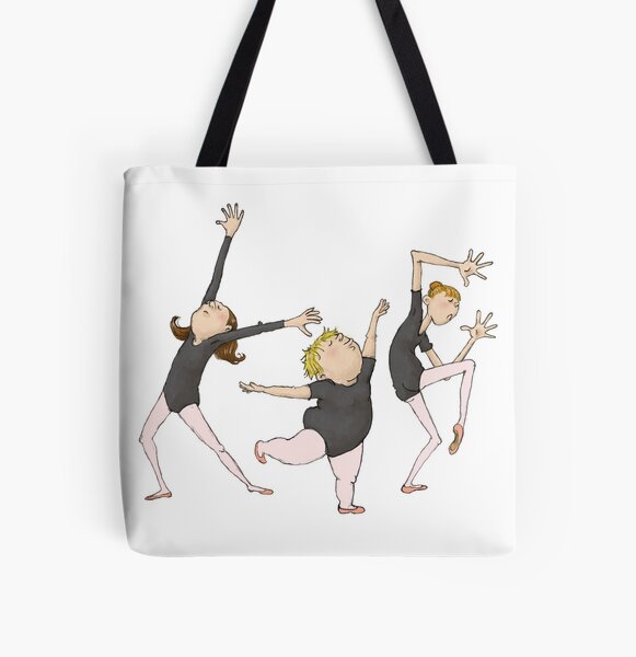 Dancerinnas All Over Print Tote Bag
