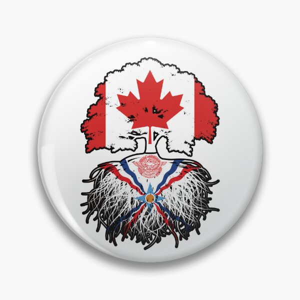 Item preview, Assyria Assyrian Canadian Canada Tree Roots Flag designed and sold by FlagX.
