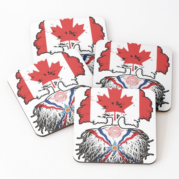 Item preview, Assyria Assyrian Canadian Canada Tree Roots Flag designed and sold by FlagX.