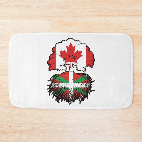 Item preview, Basque Canadian Canada Tree Roots Flag designed and sold by FlagX.