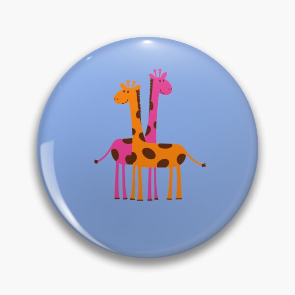 Item preview, cute giraffes friends  designed and sold by leylakidesign.
