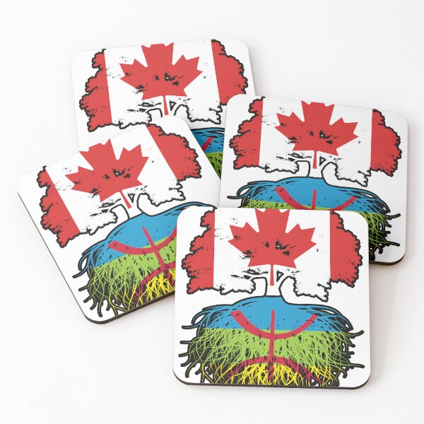 Item preview, Amazigh Berber Canadian Canada Tree Roots Flag designed and sold by FlagX.