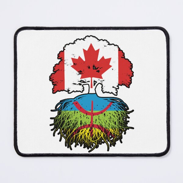 Item preview, Amazigh Berber Canadian Canada Tree Roots Flag designed and sold by FlagX.