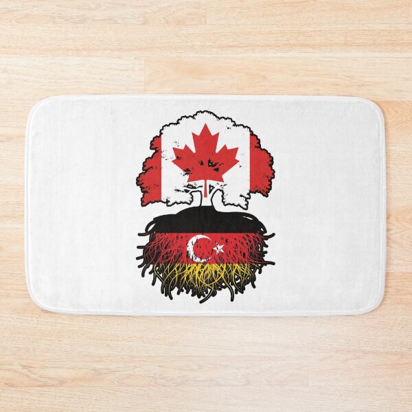 Item preview, Turkish German German Turks Canadian Canada Tree Roots Flag designed and sold by FlagX.