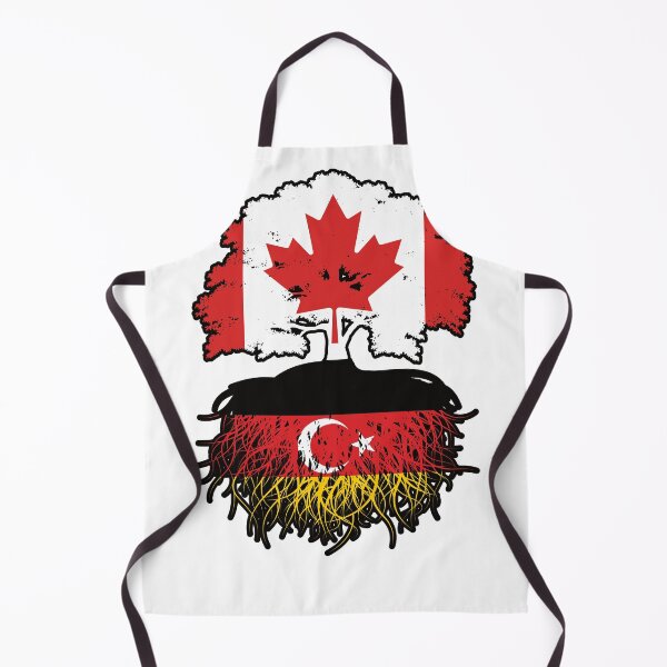Item preview, Turkish German German Turks Canadian Canada Tree Roots Flag designed and sold by FlagX.