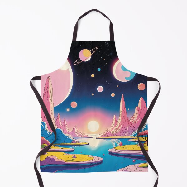 Item preview, fantastic galaxy in the cosmos, retro cartoon designed and sold by Mauswohn.