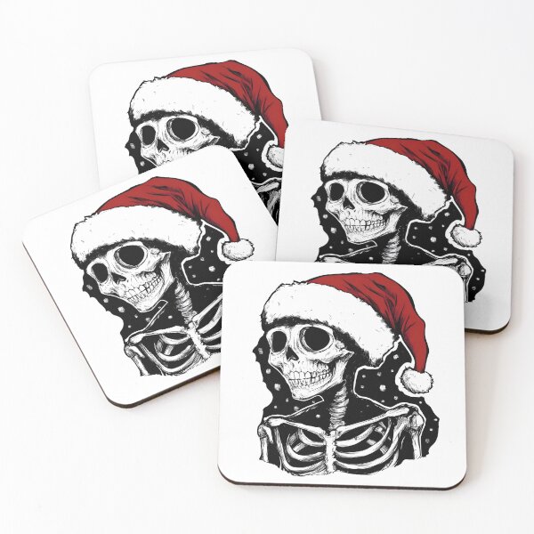 Item preview, Skeleton Christmas Santa hat designed and sold by AngelinaBezm.