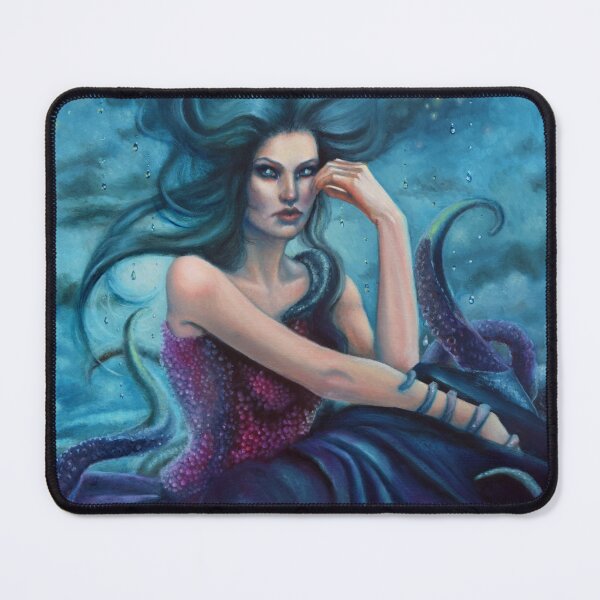 Item preview, Surly Girly - Sea Monster Mermaid designed and sold by Tiffany Toland-Scott.