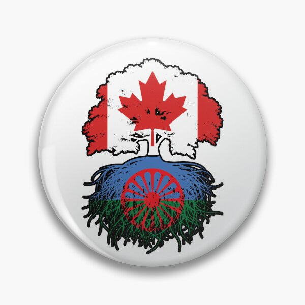 Item preview, Romani Roma Canadian Canada Tree Roots Flag designed and sold by FlagX.