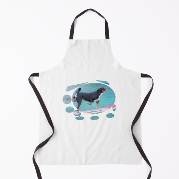 Item preview, Puppy on a surfboard doing a trick designed and sold by StyleFused.