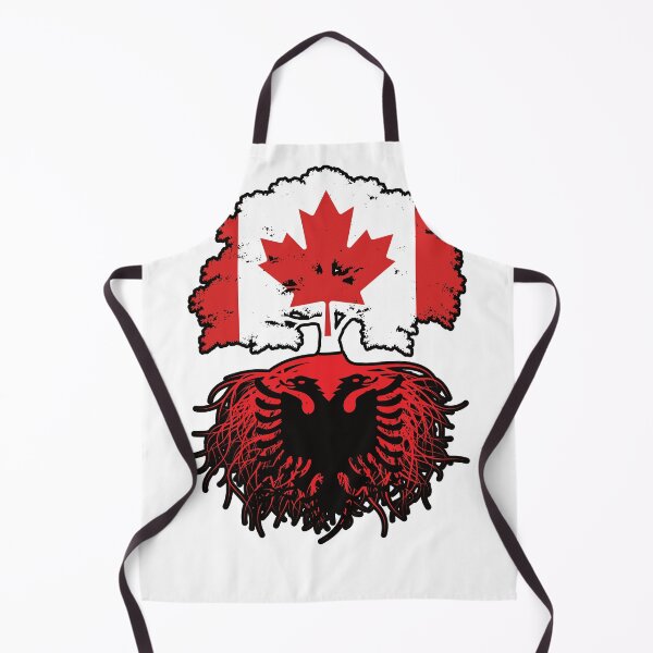 Item preview, Albania Albanian Canadian Canada Tree Roots Flag designed and sold by FlagX.