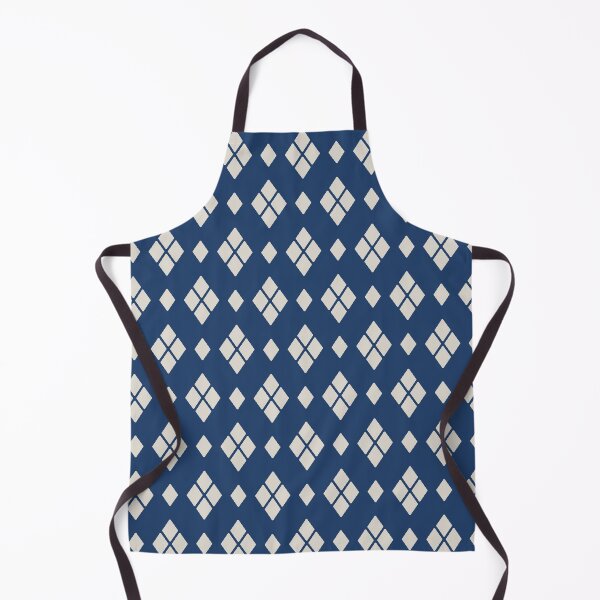 Item preview, Geometric Diamond Pattern in Blue and White designed and sold by tonymagnerart.