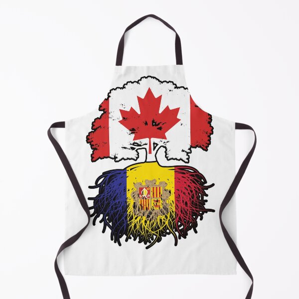 Item preview, Andorra Andorran Canadian Canada Tree Roots Flag designed and sold by FlagX.