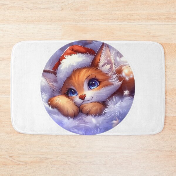 Item preview, Cute Christmas Santa Cat designed and sold by CoolMantras.