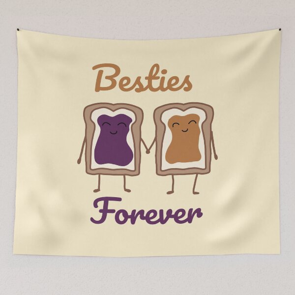 Item preview, Peanut Butter and Jelly Besties Forever  designed and sold by JaygiesDesign.