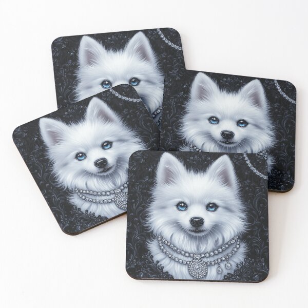 Item preview,  Victorian Japanese Spitz designed and sold by Nocturne  Paws.