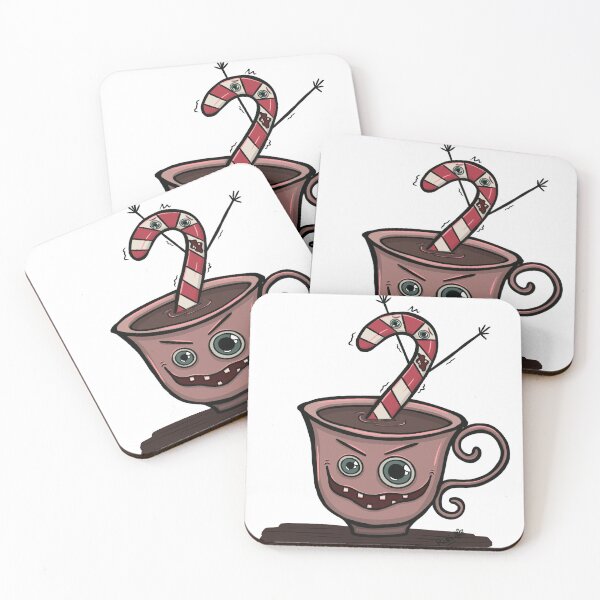 Item preview, Devilish mug drowning a Christmas candy cane designed and sold by HappyRiri.
