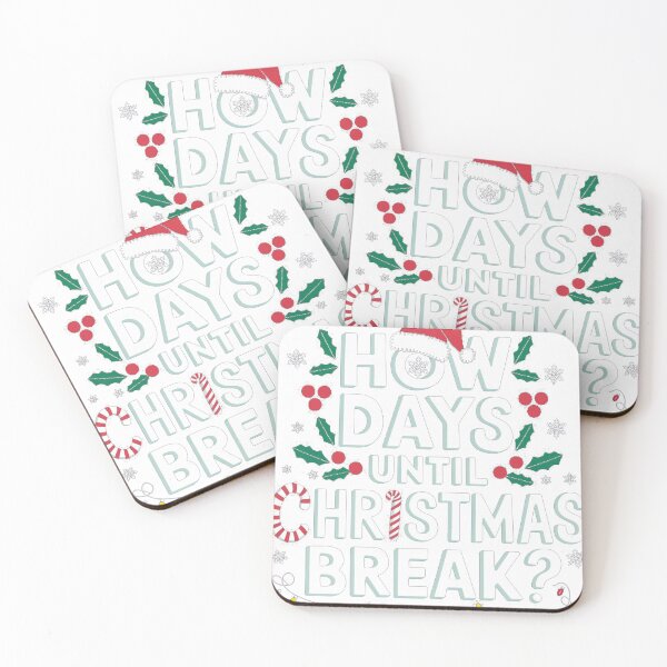 Item preview, How Many Days Until Christmas Break? Funny Xmas designed and sold by ShopZen ⭐⭐⭐⭐⭐.