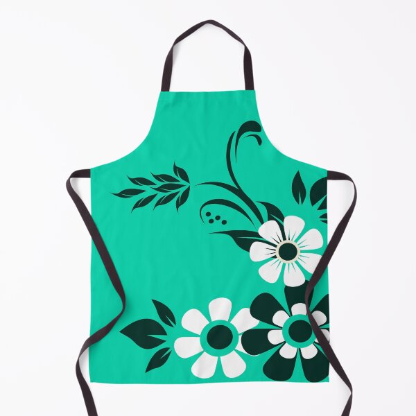 Item preview, Decorative Teal Flower And Swirls designed and sold by studioart.