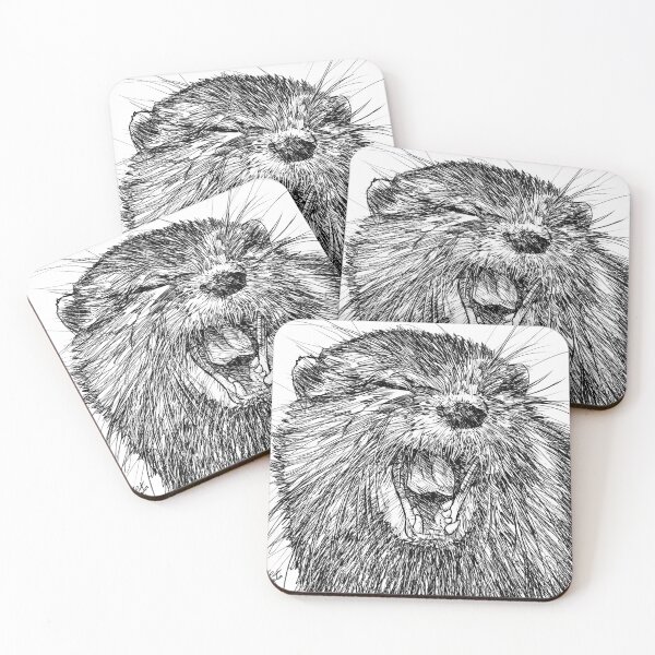 Item preview, OTTER ink portrait .3 designed and sold by lautir.