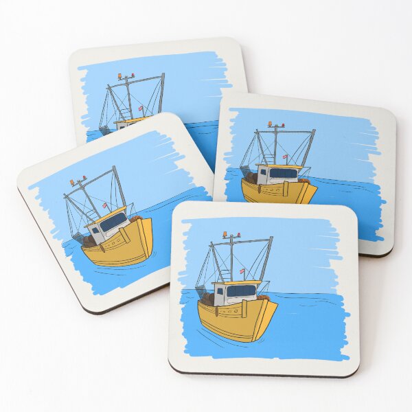 Item preview, Fishing boat, a good day designed and sold by Antoine Marineau Bélanger.