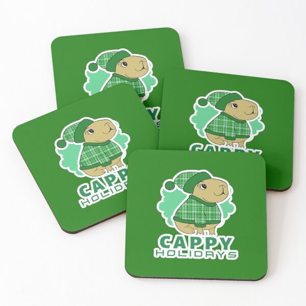 Item preview, Capybara Holiday Christmas designed and sold by Sartoris Art.