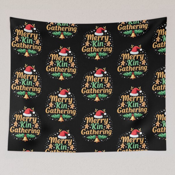 Item preview, Merry Kin Gathering: Merry Christmas Day designed and sold by printmala.