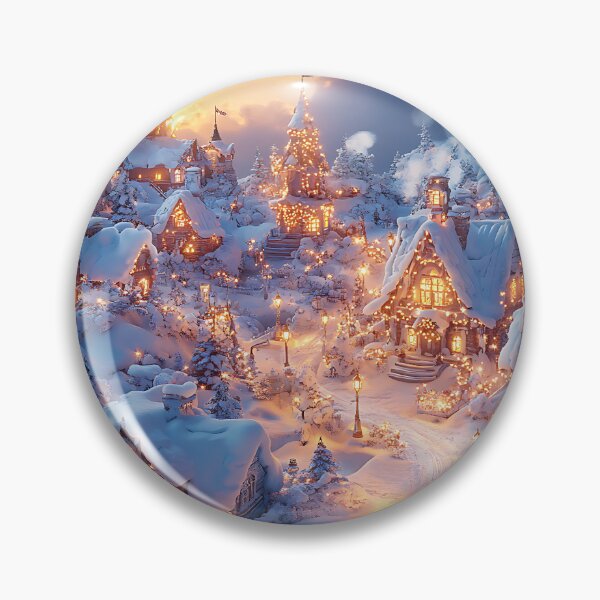 Item preview, Twinkling Tinsel Village designed and sold by keomany.