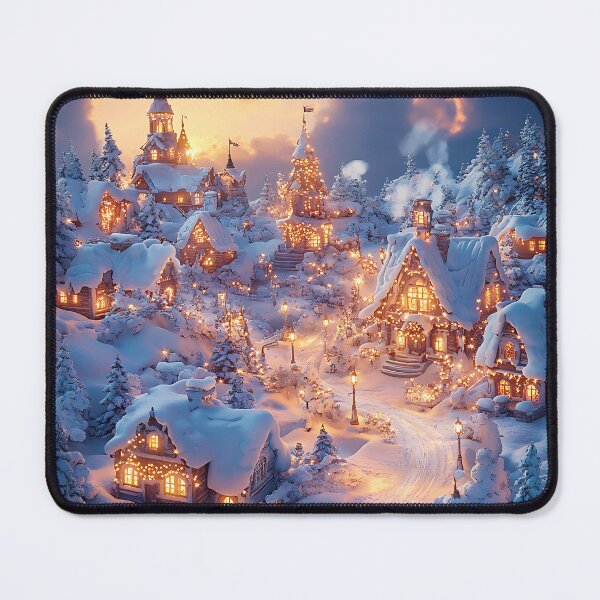 Item preview, Twinkling Tinsel Village designed and sold by keomany.