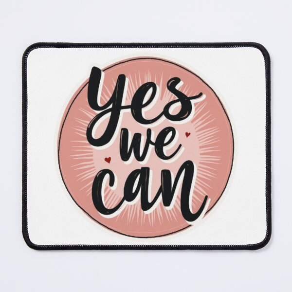 Item preview, Yes We Can Sticker designed and sold by ArtQueen777.