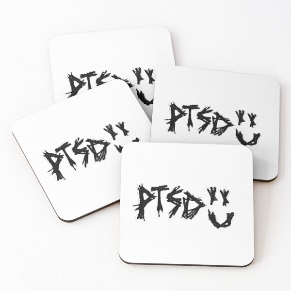 Item preview, Yamikawaii PTSD Awareness Calligraphy  designed and sold by feardeargcrafts.