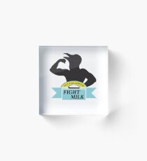 Always in Milk Acrylic Block