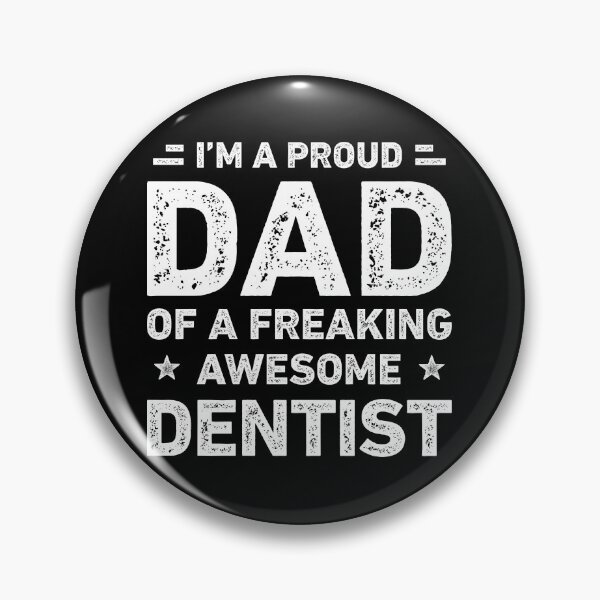 Item preview, Proud Dad Of A Freaking Awesome Dentist Dad Funny designed and sold by RareBunny.