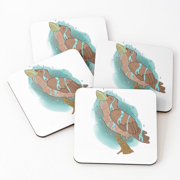 Item preview, Bird in the rain designed and sold by MaykoHGP.