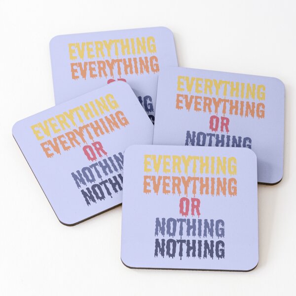 Item preview, Eveything Everything or Nothing Nothing designed and sold by SterkalaPress.