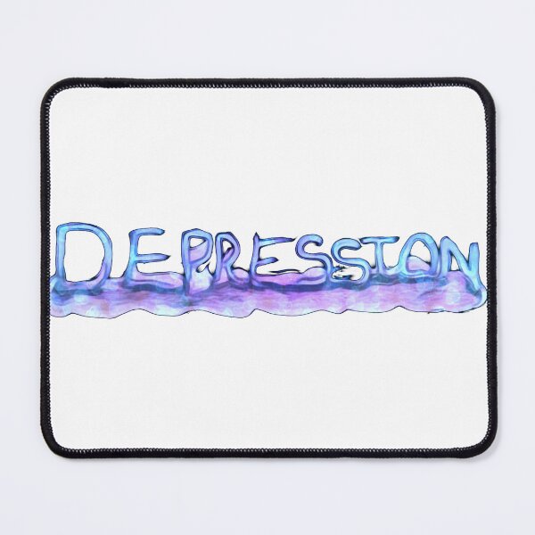 Item preview, Yamikawaii Girlypop Depression Awareness Calligraphy designed and sold by feardeargcrafts.