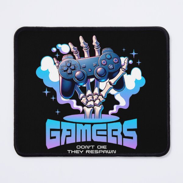 Item preview, Gammers don't die - they respawn designed and sold by LuizSilva1983.