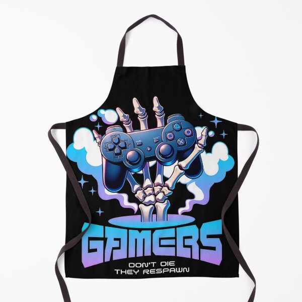 Item preview, Gammers don't die - they respawn designed and sold by LuizSilva1983.