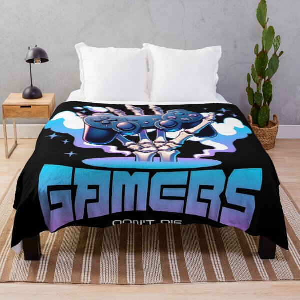 Item preview, Gammers don't die - they respawn designed and sold by LuizSilva1983.