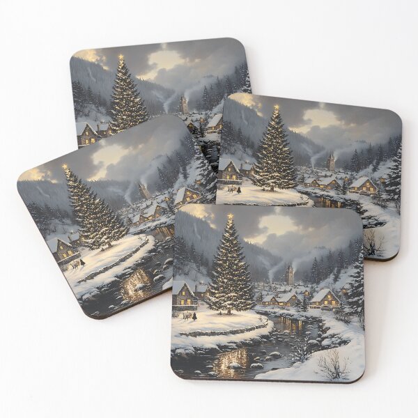 Item preview, Enchanted Winter Village designed and sold by keomany.