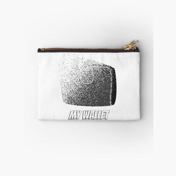 Item preview, Wallet Disintegration Meme designed and sold by BlueRockDesigns.