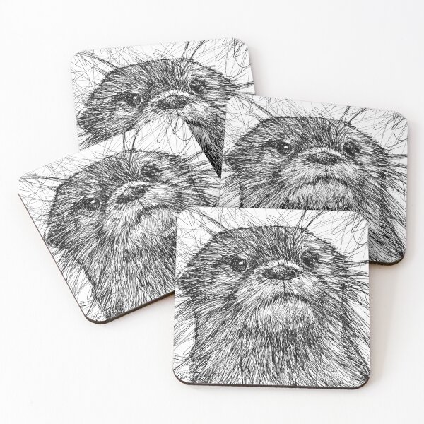 Item preview, OTTER ink portrait .4 designed and sold by lautir.