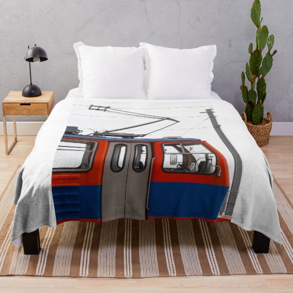Item preview, Electric Mountain Train in the Clouds in a Cloudy Day designed and sold by Mats Silvan.
