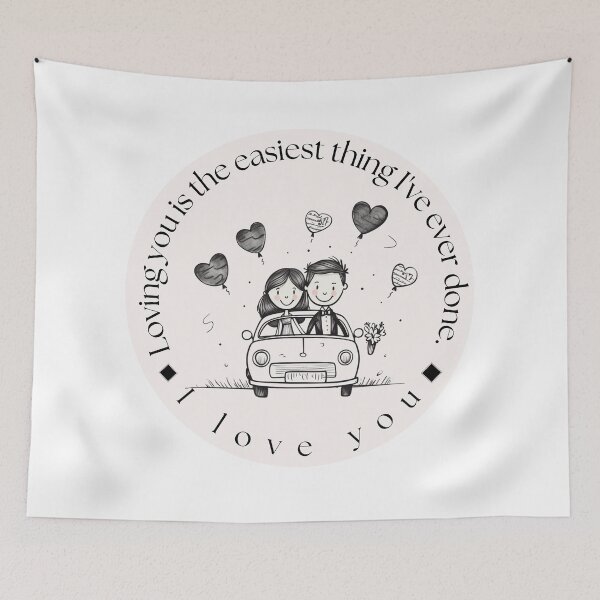 Item preview, Just Married Car Illustrations for Wedding, Newlywed Couple, and Love Journey Designs designed and sold by funnycouples.