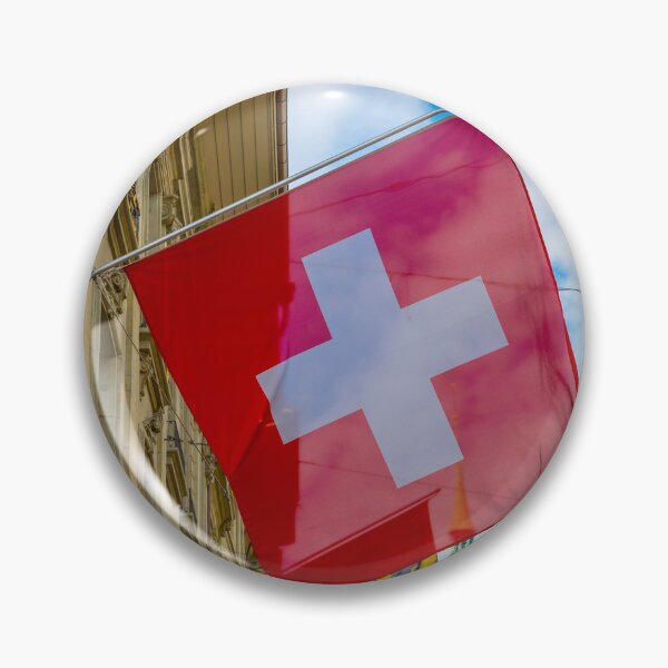 Item preview, Beautiful Old City Street with Old Building and Flags designed and sold by Mats Silvan.