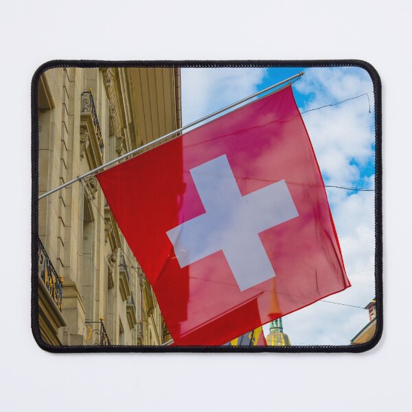 Item preview, Beautiful Old City Street with Old Building and Flags designed and sold by Mats Silvan.