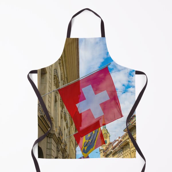 Item preview, Beautiful Old City Street with Old Building and Flags designed and sold by Mats Silvan.