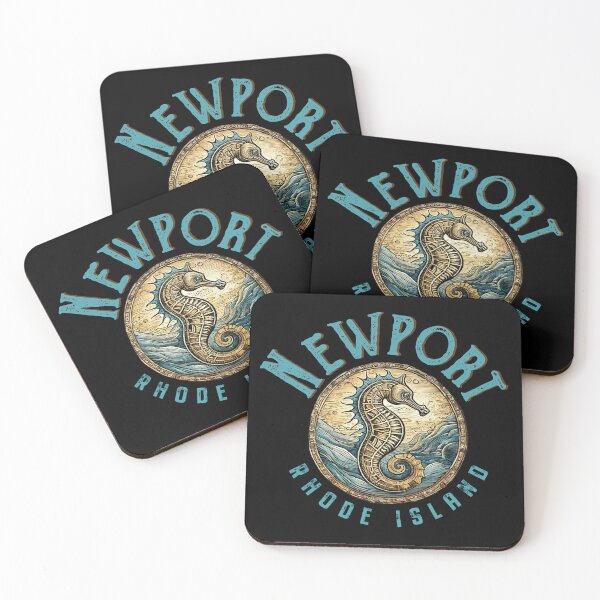 Item preview, Newport Rhode Island Seahorse Nautical Design designed and sold by Futurebeachbum.