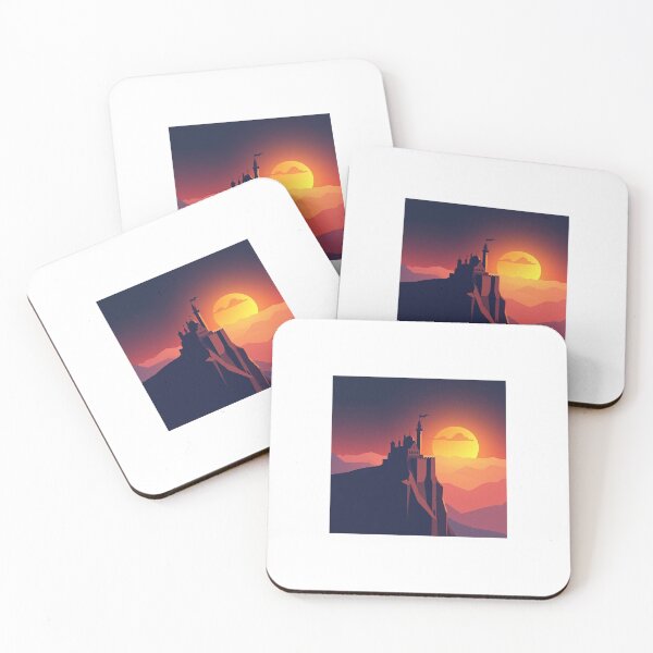 Item preview, A castle at sunset designed and sold by Ganador96.